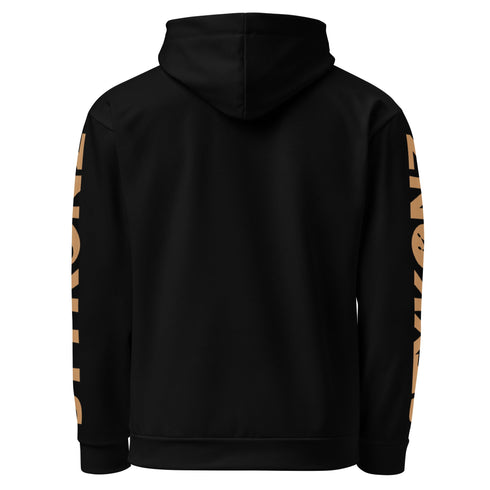Men’s Graffiti AOP Hoodie – Gold Scriptkonz | Hip - Hop Streetwear Hoodie - Stykonz Graffiti Streetwear